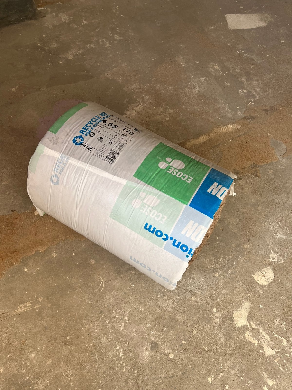 Glaswol: Knauf Naturoll 037 - 4600x580x170mm, Doe-het-zelf en Verbouw, Ophalen, 12 cm of meer, Nieuw, Minder dan 5 m²