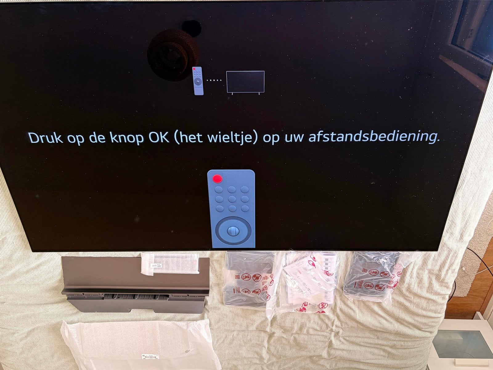 LG OLED55C56LB 55 inch OLED televisie (2025), Audio, Tv en Foto, Televisies, Ophalen, Nieuw, 120 Hz, Samsung