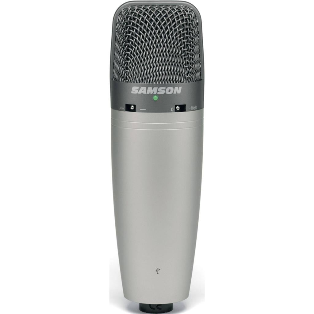 Samson C03USB Microfoon - Zo goed als nieuw, Muziek en Instrumenten, Microfoons, Zo goed als nieuw, Studiomicrofoon, Ophalen of Verzenden