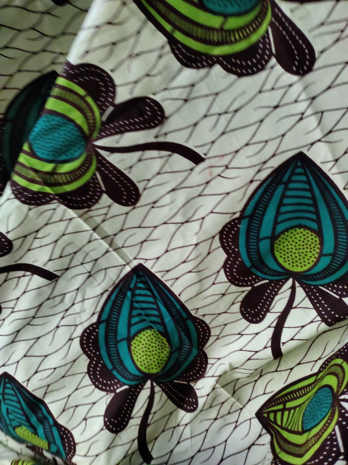 Afrikaanse origineel Batik Angel wax BATIK, Ophalen of Verzenden