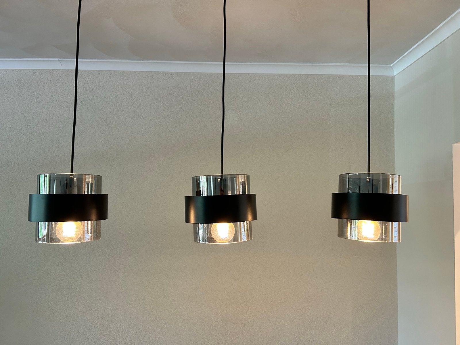 Hanglamp 80cm - ZEER GOEDE STAAT, Ophalen, Gebruikt, Glas