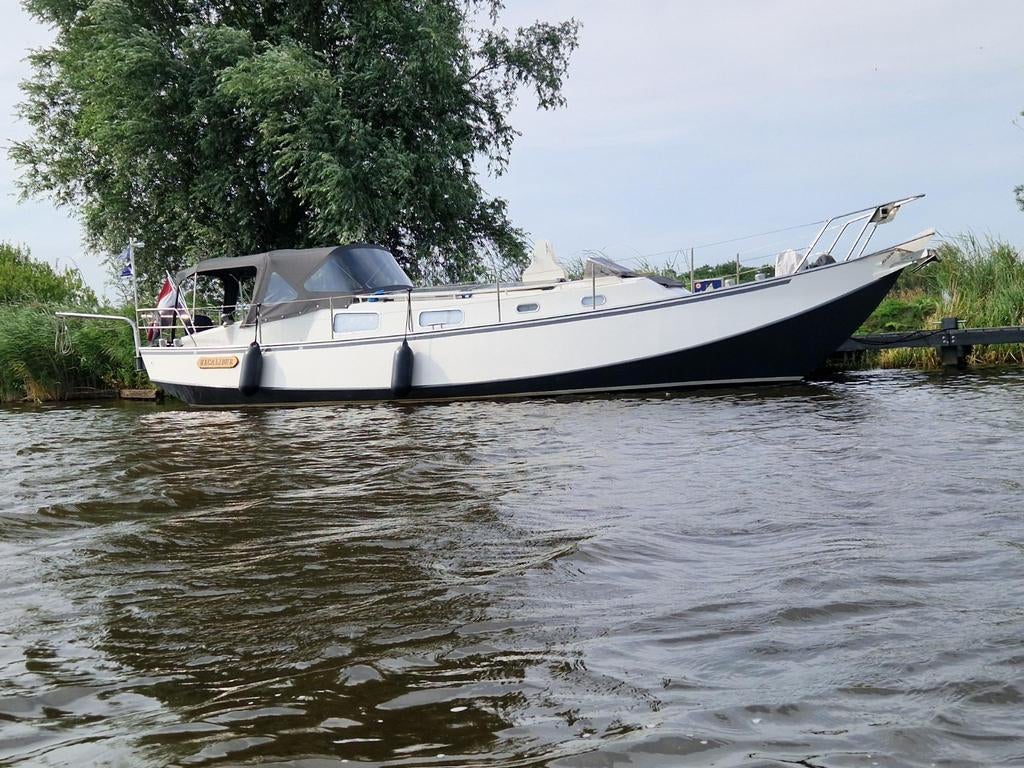 Super Scheldeschouw, Watersport en Boten, Kajuitzeilboten en Zeiljachten, Ophalen, Gebruikt, Staal, Binnenboordmotor