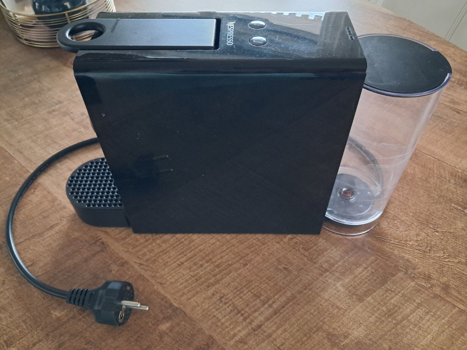 Nespresso Inissia Koffiezetapparaat - Zwart, Ophalen, Gebruikt, Espresso apparaat, 1 kopje