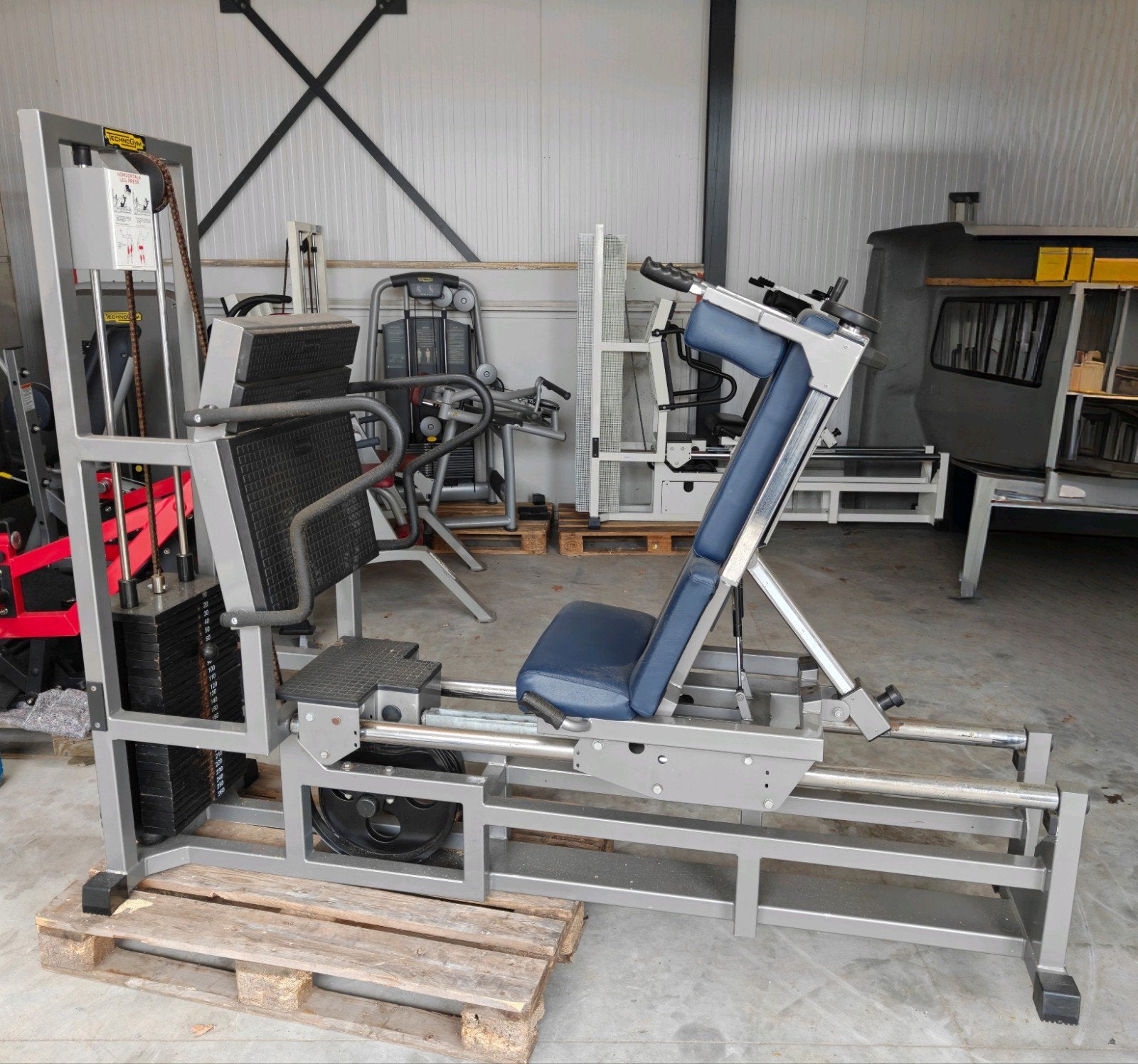 Technogym Leg press / Hack squat, Ophalen, Gebruikt, Overige typen