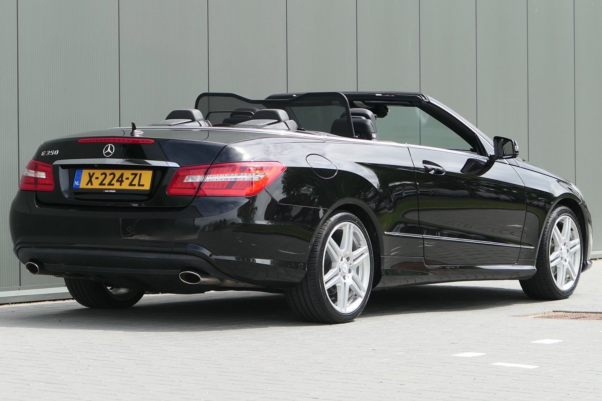 Mercedes-Benz E-klasse Cabrio 350 CGI Elegance AMG-Pakket Ai, Auto's, Automaat, Euro 5, Achterwielaandrijving, Zwart