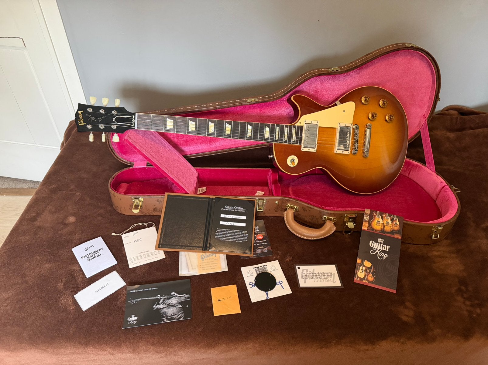 Gibson Les Paul Custom Shop R8 VOS, Muziek en Instrumenten, Ophalen, Zo goed als nieuw, Solid body, Gibson