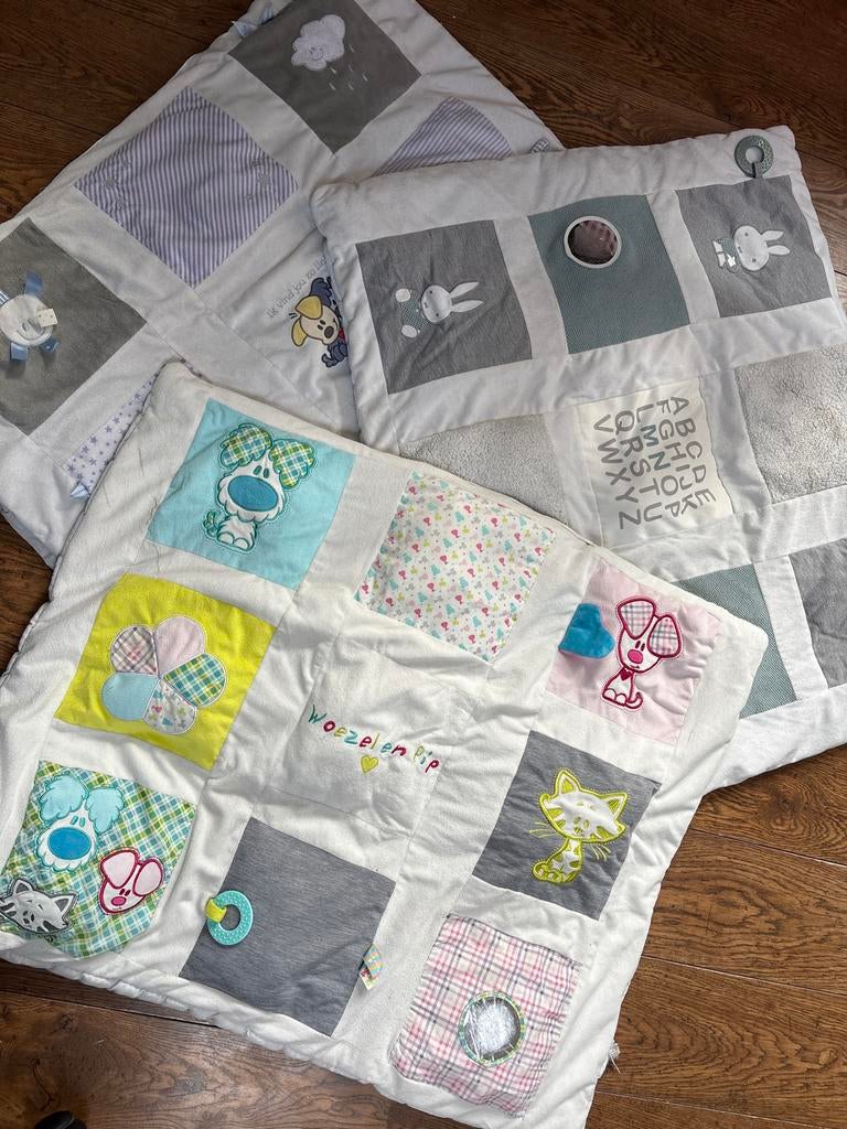 Woezel en Pip Speelkleed/Babygym met geluid en rammelaar, Ophalen of Verzenden, Zo goed als nieuw, Speelkleed, Met geluid