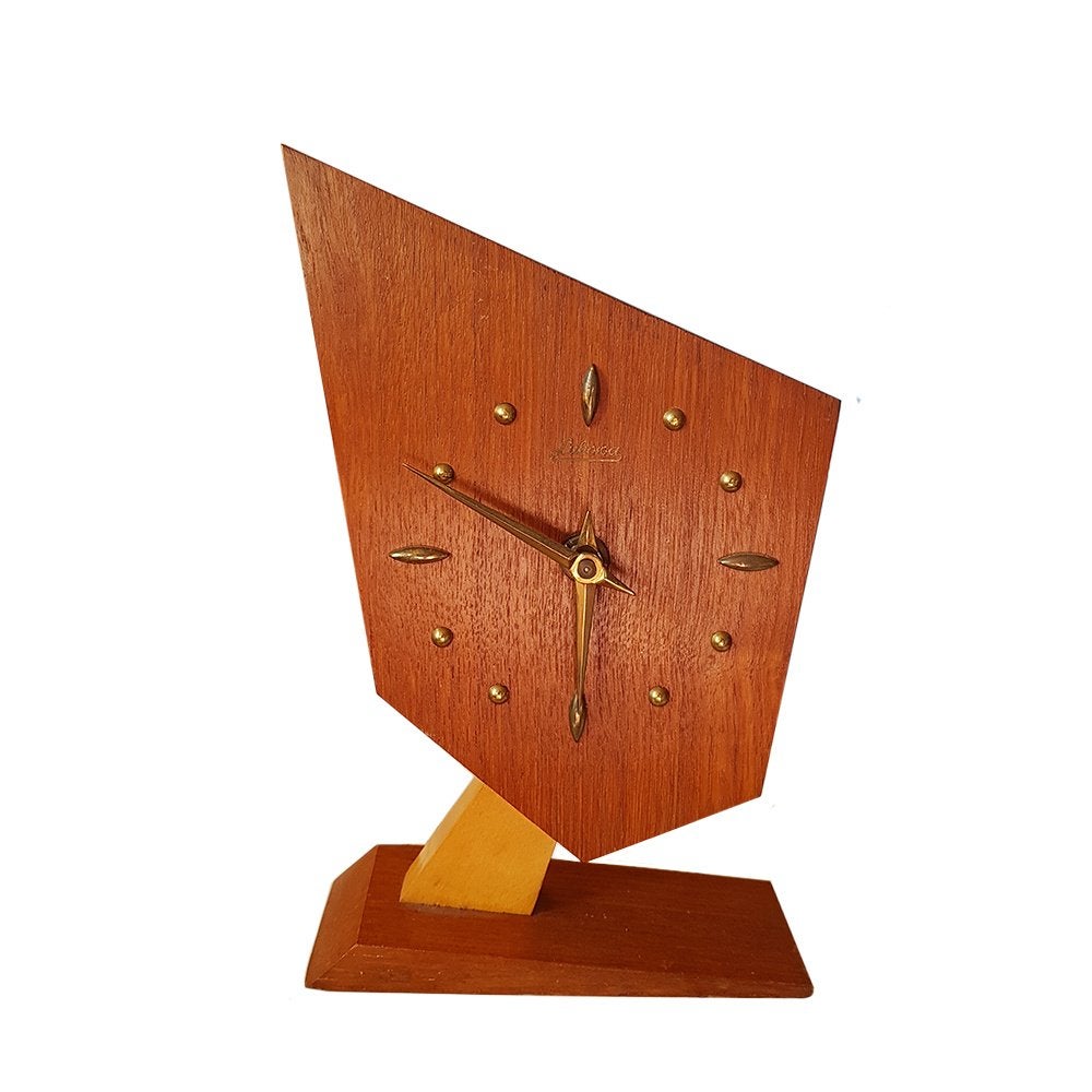Vintage Luhowa klok, Huis en Inrichting, Woonaccessoires | Klokken, Gebruikt, -, Vintage, -
