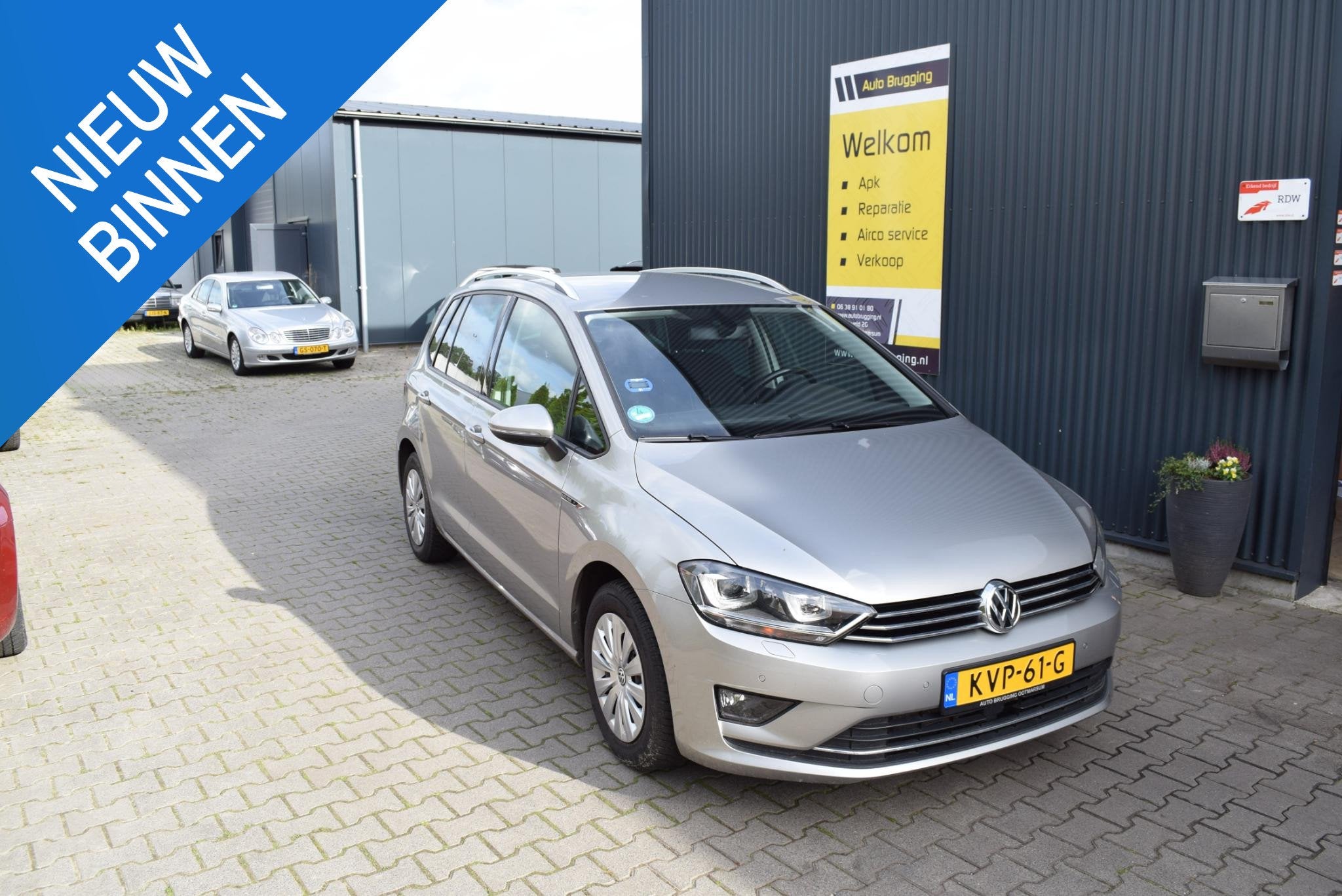 Volkswagen Golf Sportsvan 1.2 TSI Business Edition Connected, Auto's, Dealer onderhouden, Gebruikt, 4 cilinders, Golf Sportsvan