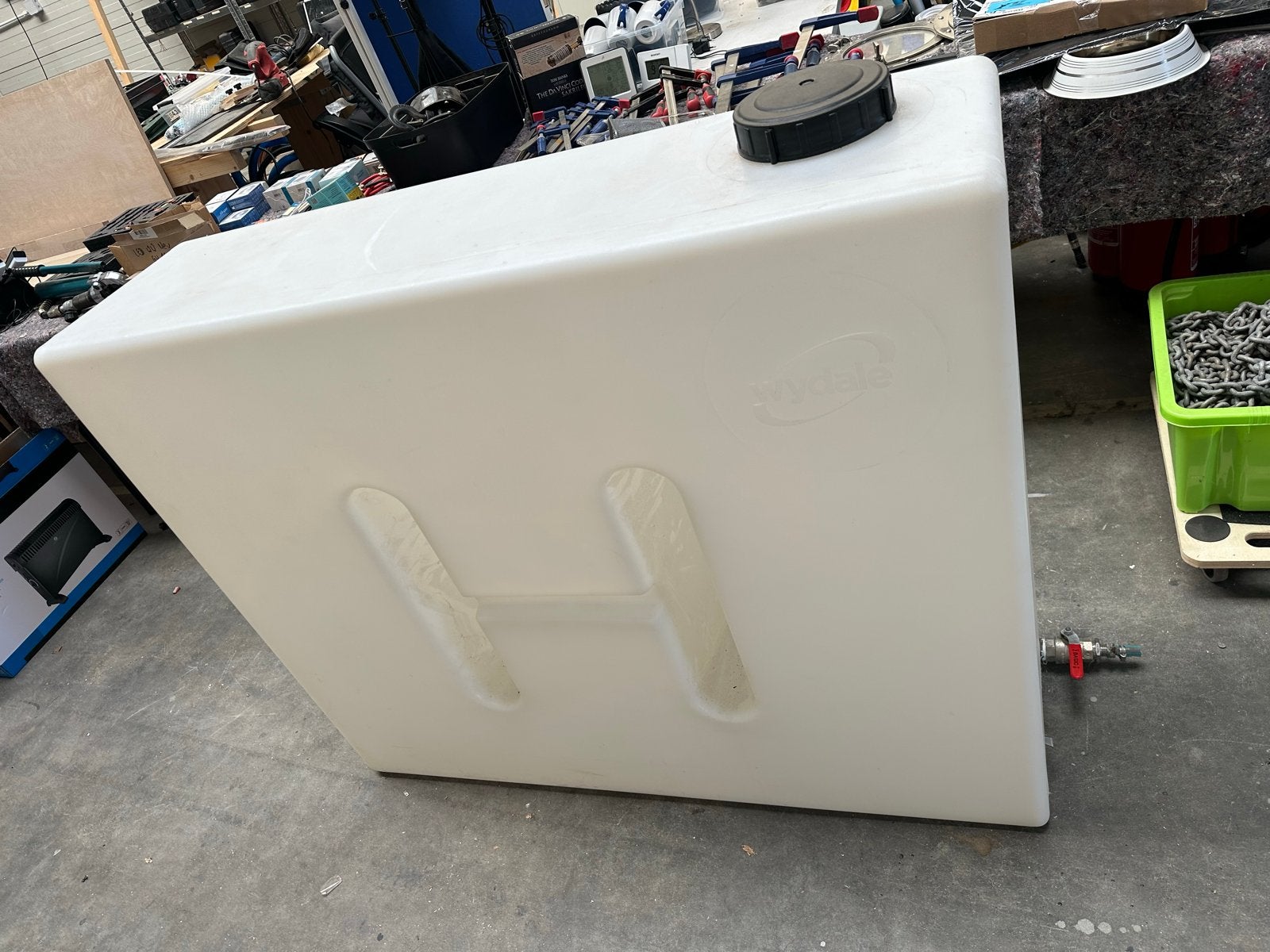 Wydale 400L Watertank voor Tucker Systeem Glasbewassing, Ophalen, Zo goed als nieuw