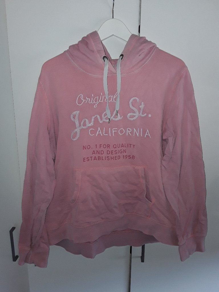 H&M L.O.G.G. Roze Trui Met Capuchon Maat XL, H&M, Maat 46/48 (XL) of groter, Ophalen of Verzenden, Roze