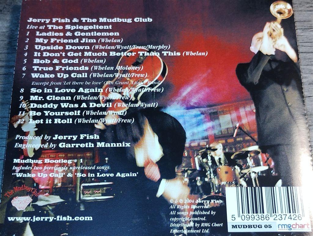 Jerry Fish - Live At The Spiegeltent [+ DVD], Ophalen of Verzenden, Zo goed als nieuw