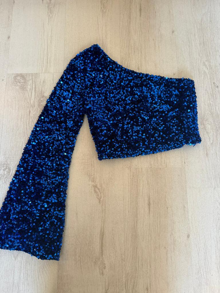 Loavies top, Kleding | Dames, Blauw, Ophalen of Verzenden, Zo goed als nieuw, Maat 36 (S)