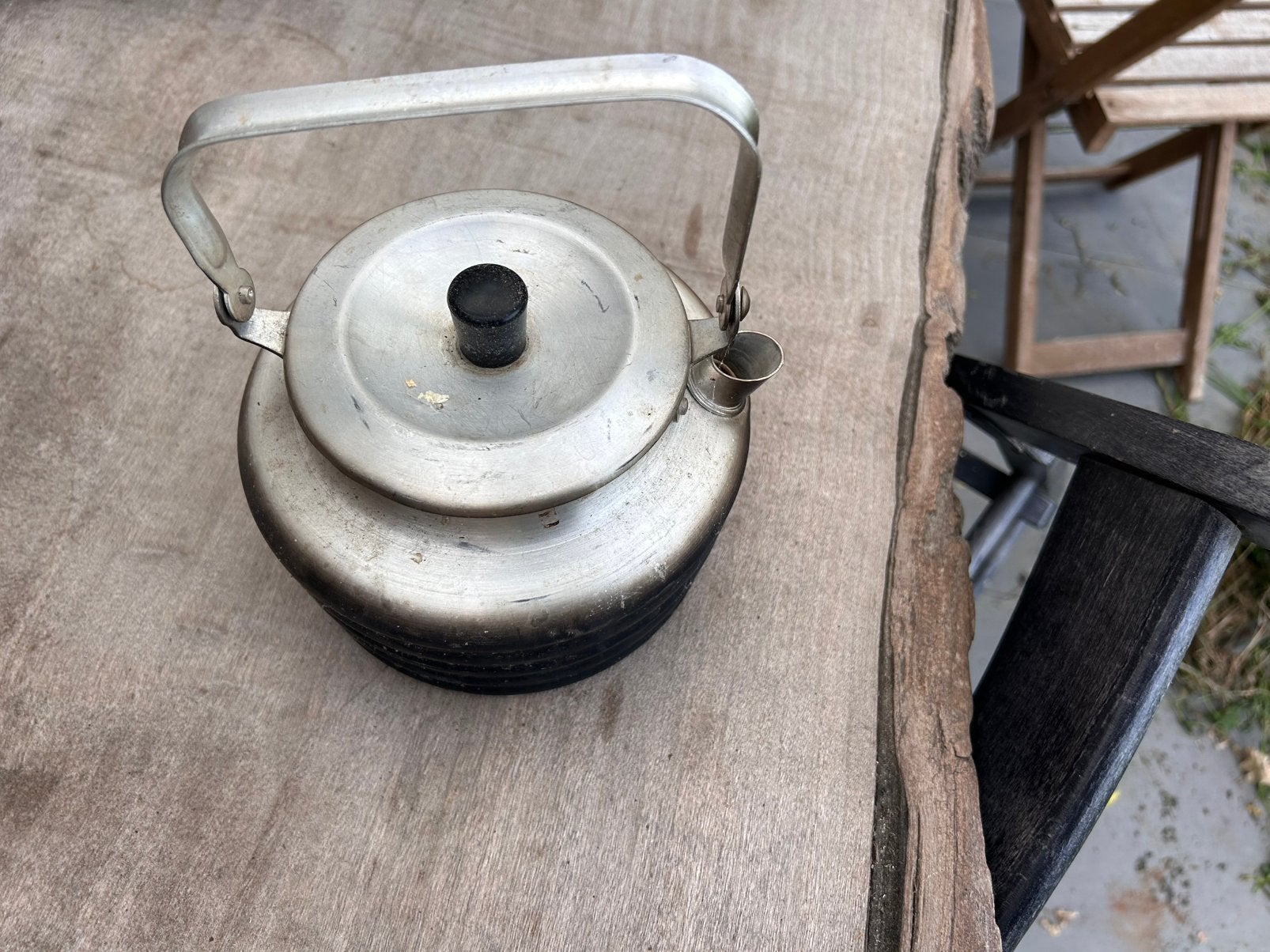 Ketel voor kamperen, Caravans en Kamperen, Kampeeraccessoires, Ophalen, Gebruikt
