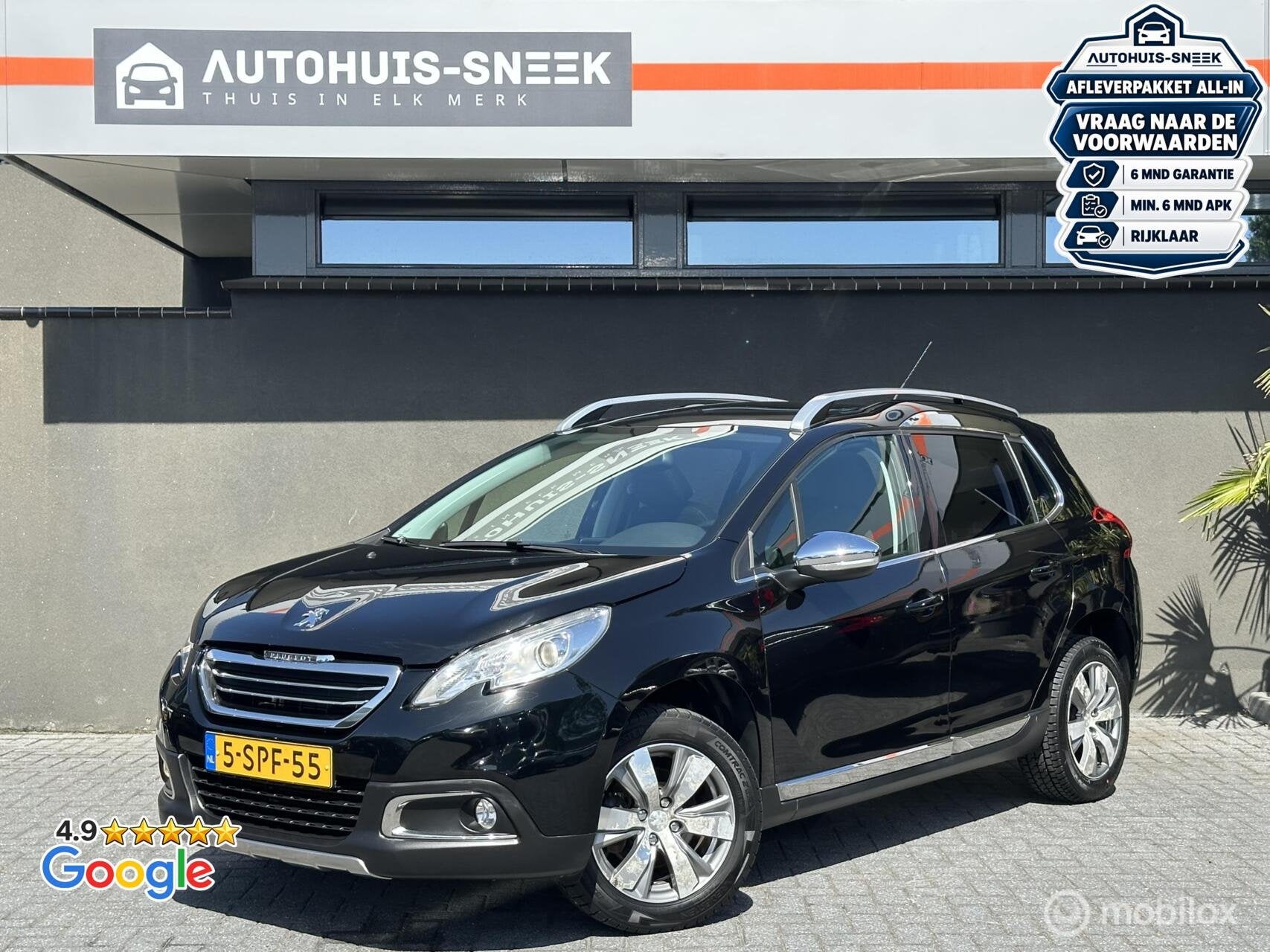 Peugeot 2008 1.6 VTi Allure Automaat| Pano| Cruise| Trekhaak, Euro 5, 15 km/l, Gebruikt, 4 cilinders