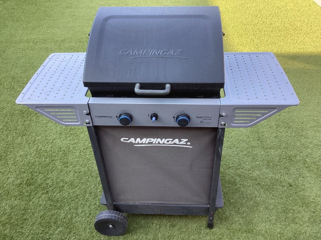 Barbecue Campingaz, icl. volle grote gasfles en aansluiting., Ophalen, Gebruikt, Campingaz