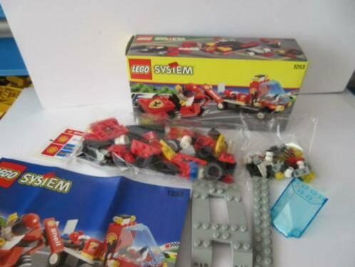 1253 Shell, Ferrari F1 Truck, town., Kinderen en Baby's, Speelgoed | Duplo en Lego, Ophalen of Verzenden, Zo goed als nieuw, Complete set
