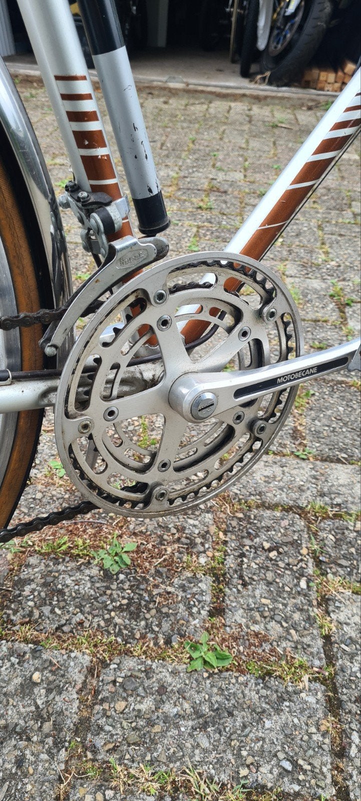 Prachtige vintage Motobecane racefiets - Klassieker, Fietsen en Brommers, Fietsen | Racefietsen, 28 inch, Gebruikt, 53 tot 57 cm