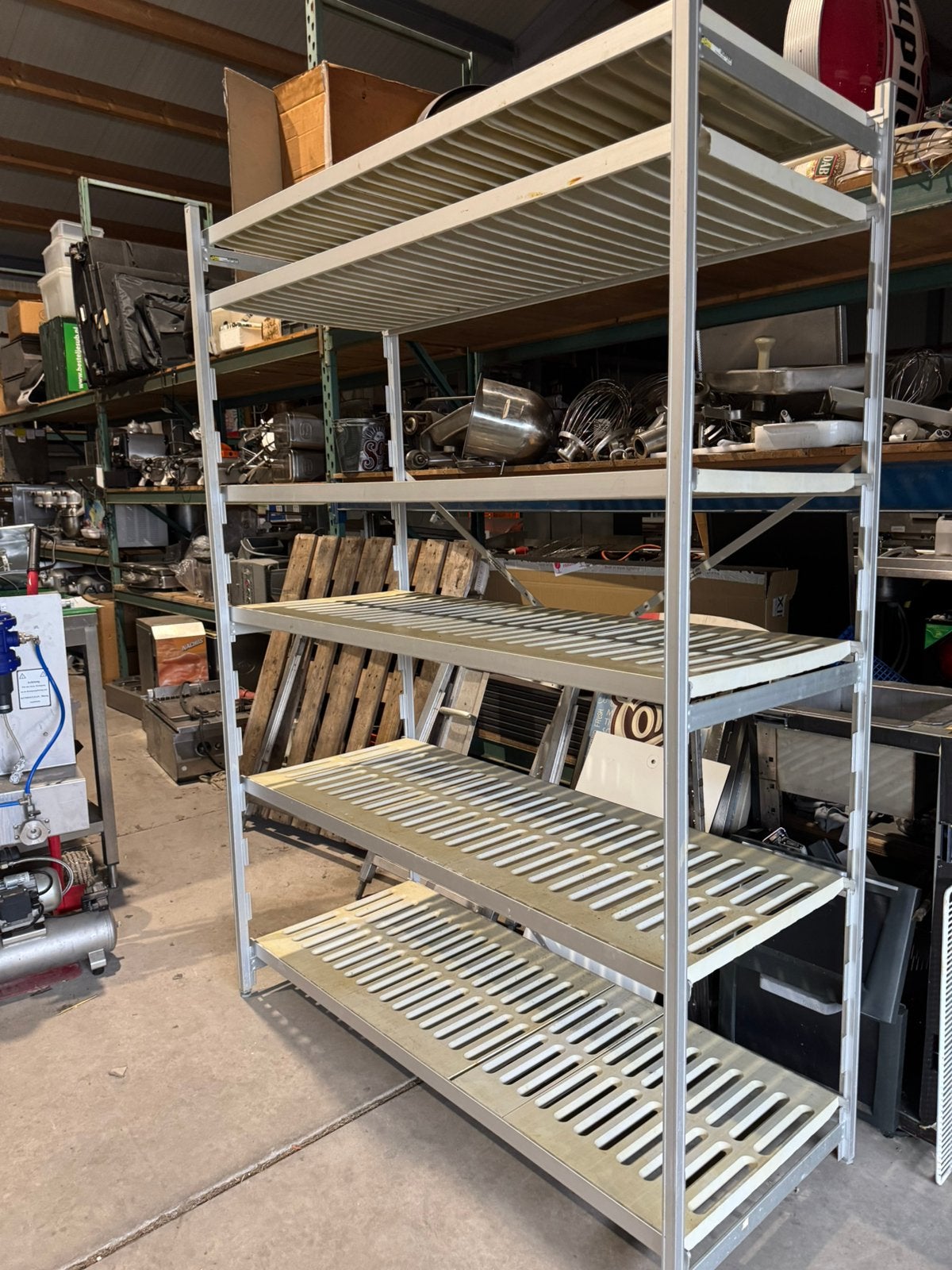 Hupfer Modulaire koelcel magazijn stelling, Ophalen
