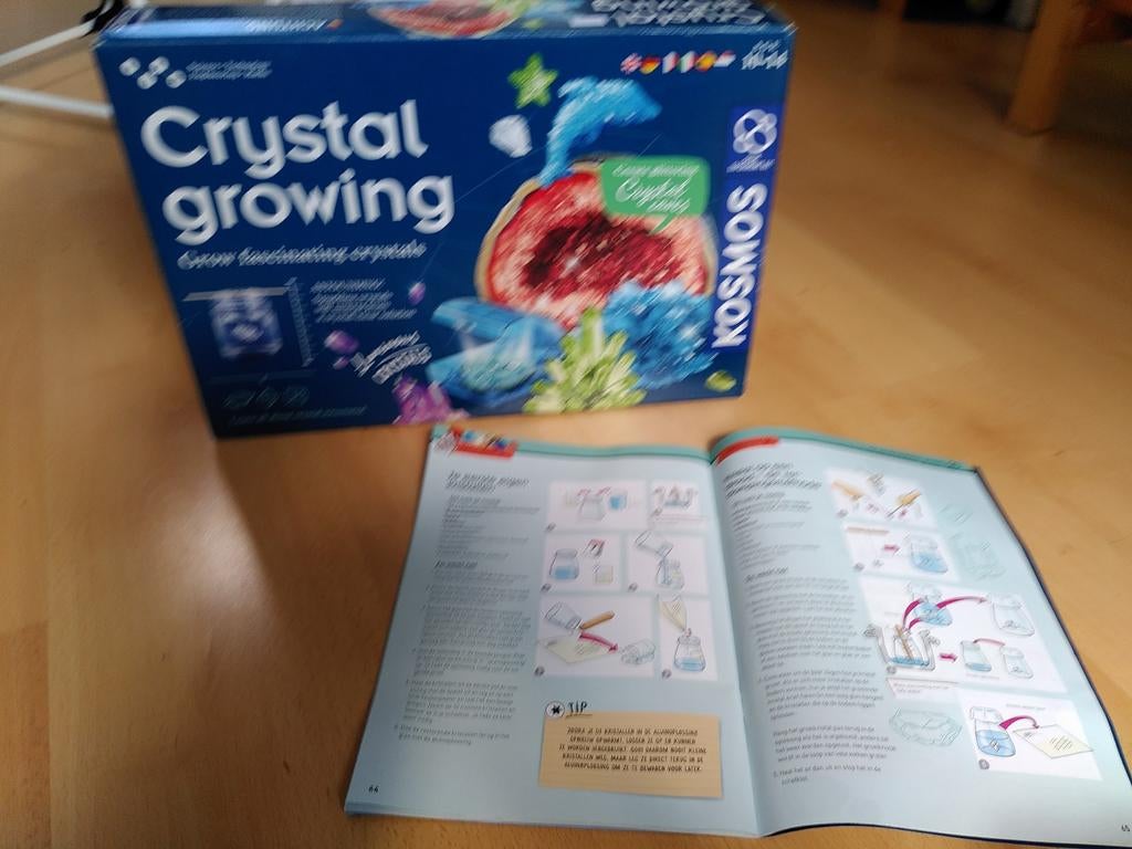 Kosmos Crystal Growing Set - Kweek je eigen kristallen!, Ophalen of Verzenden, Zo goed als nieuw, Knutselen
