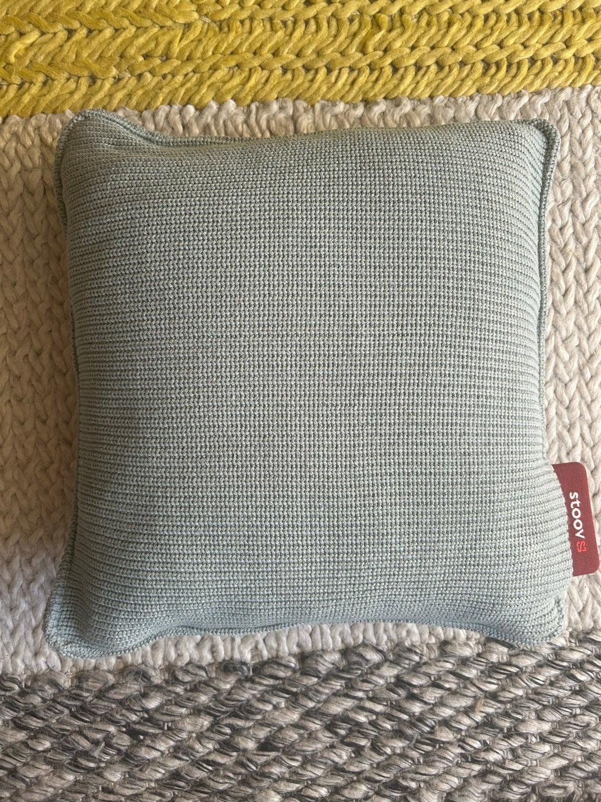 Stoov Ploov S2 Warmtekussen - Old Green - 45x45 cm, Overige merken, Vierkant, Zo goed als nieuw, Groen