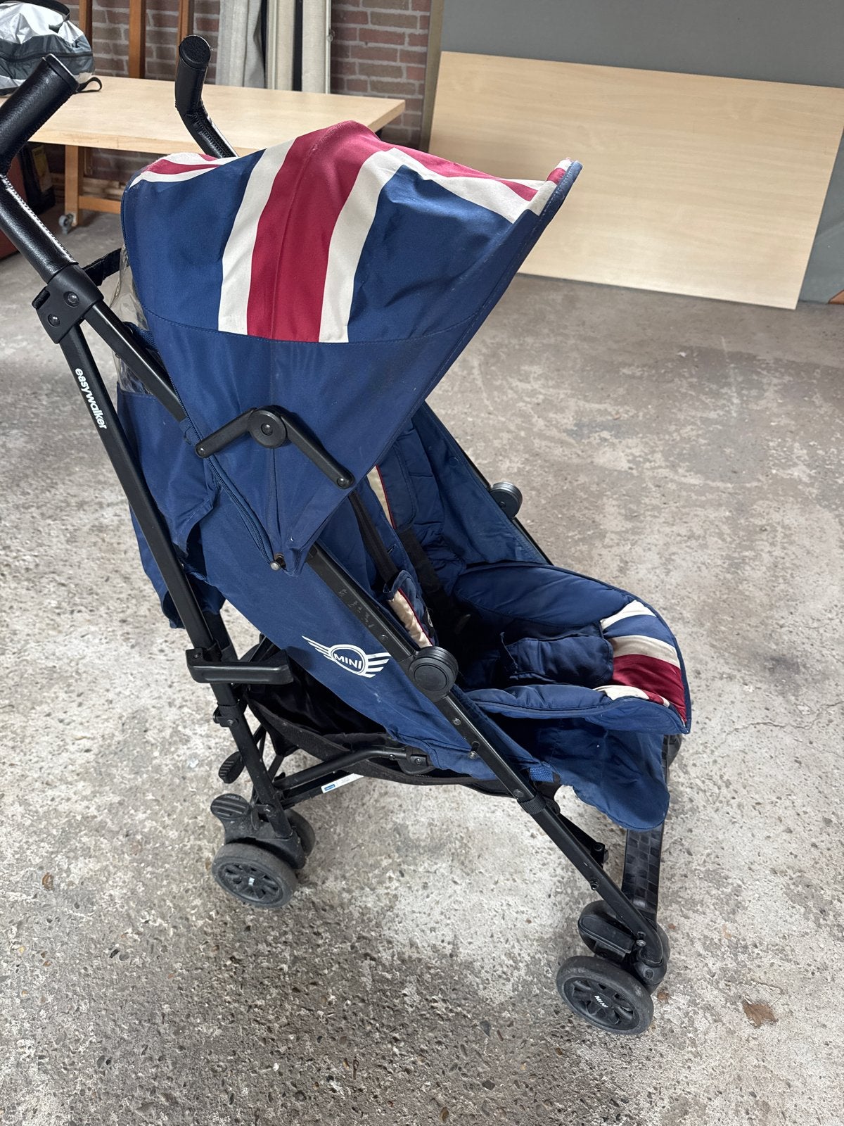 Easywalker MINI Buggy - Union Jack Design, Kinderen en Baby's, Kinderwagens en Combinaties, Gebruikt, Kinderwagen, Overige merken