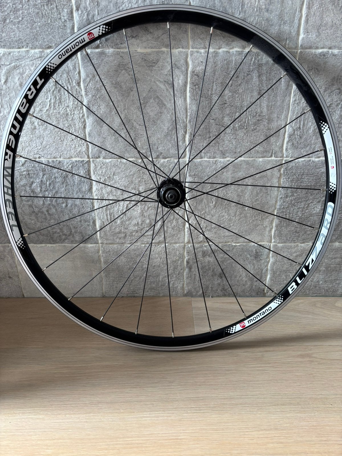 Montano trainerwheel Blizzard voor Tacx, Fietsen en Brommers, Zo goed als nieuw, Aluminium, Racefiets, Ophalen