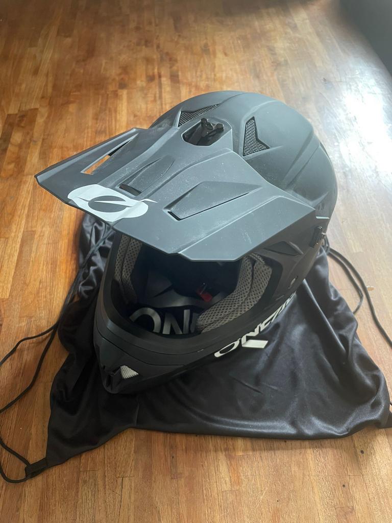 O'Neal fullface Helm - Zwart, Motoren, Overige merken, Ophalen of Verzenden, Tweedehands, Heren