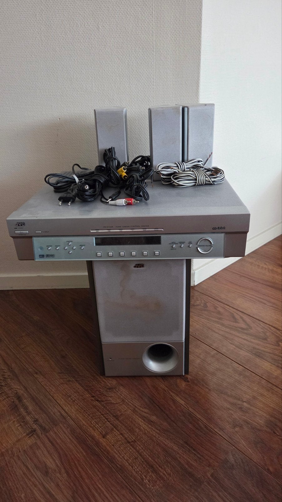 JVC Home Cinema Sound Set (Receiver + Actieve Subwoofer), Ophalen, Gebruikt, Overige systemen, JVC