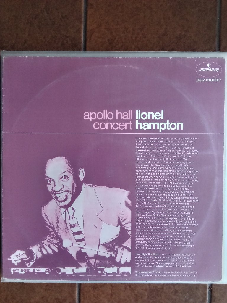 Lionel Hampton, Cd's en Dvd's, Vinyl | Jazz en Blues, 1960 tot 1980, Gebruikt, Ophalen of Verzenden, 12 inch