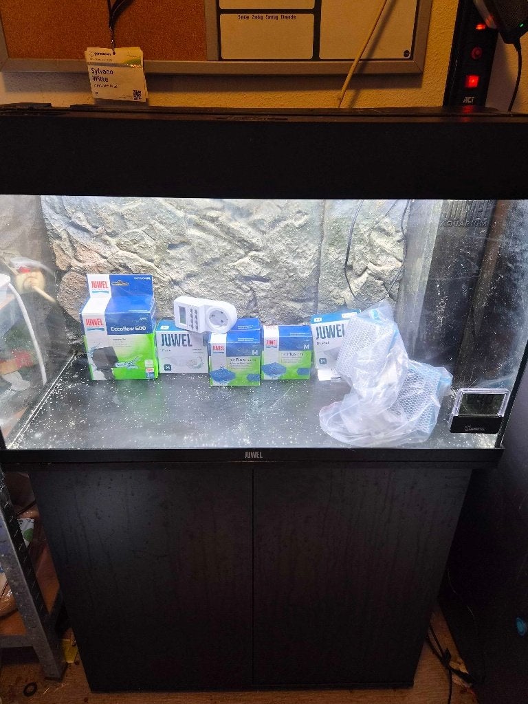 Juwel Rio 125 met toebehoren, Ophalen, Gebruikt, Leeg aquarium, Inclusief controller
