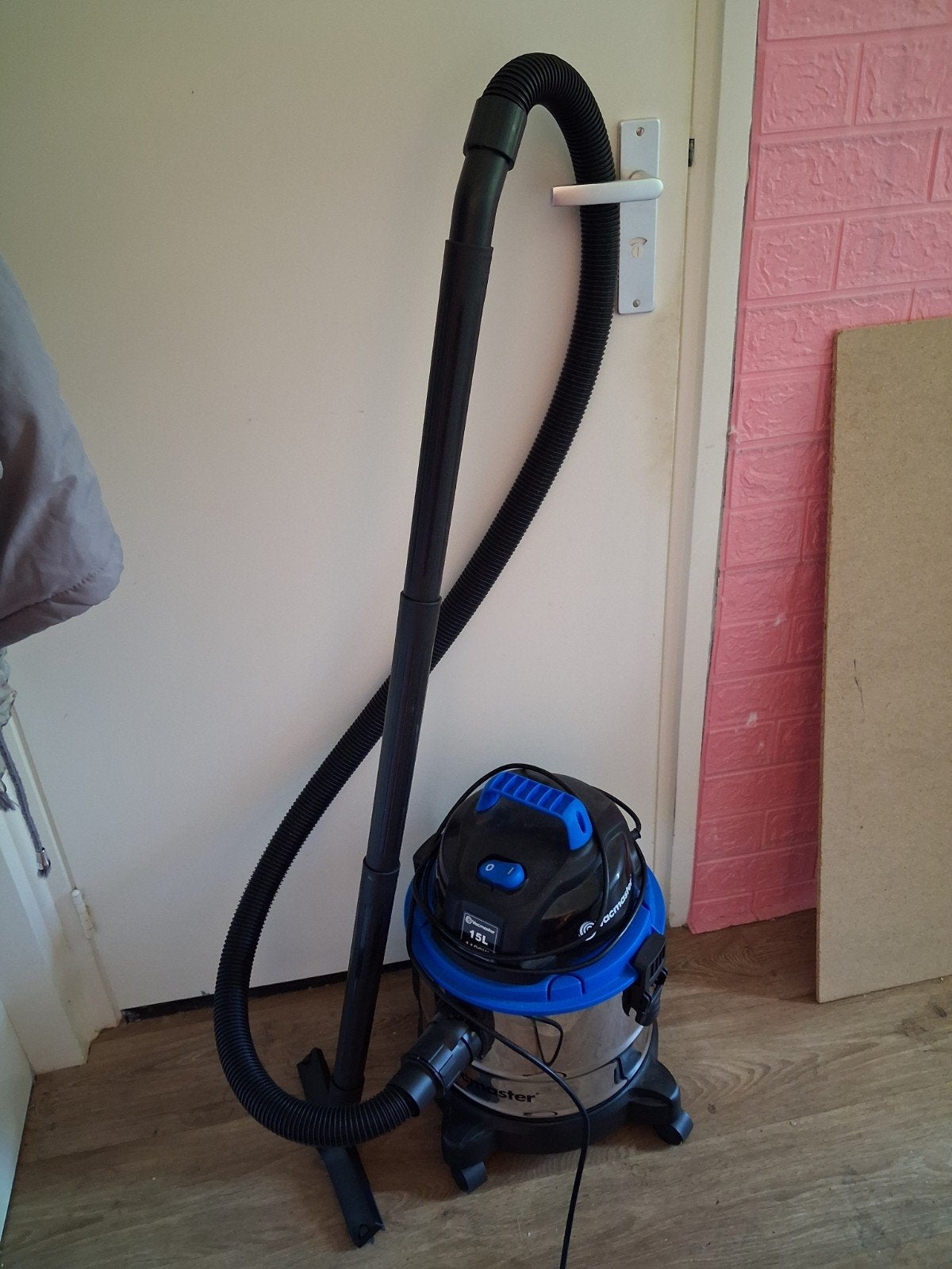 Vacmaster Nat/Droog Stofzuiger 15L 1100W, Witgoed en Apparatuur, Stofzuigers, Overige merken, Ophalen of Verzenden, Zo goed als nieuw
