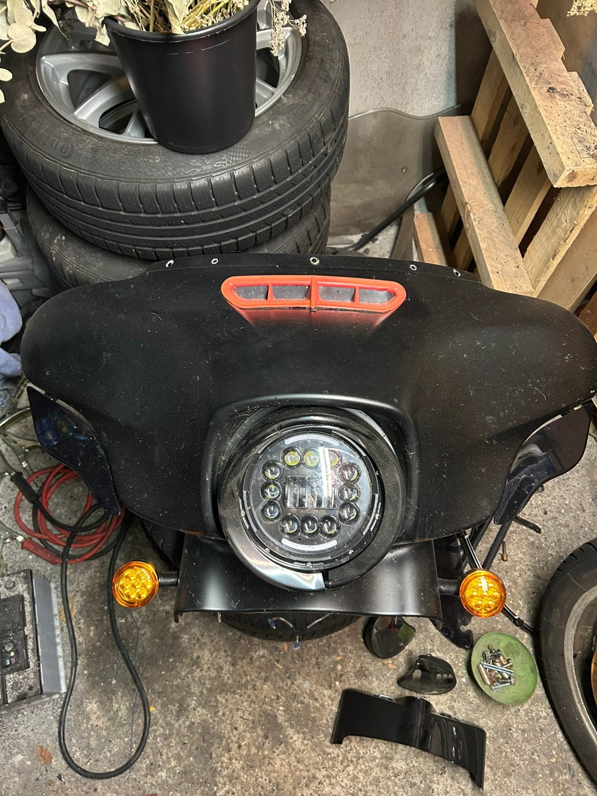 Batwing harley davidson streetglide fairing, Ophalen