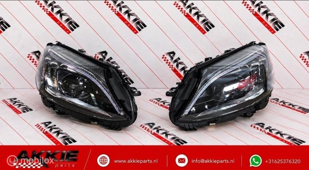 Mercedes c klasse koplamp multibeam rechts links W205, Auto-onderdelen, Gebruikt, Ophalen of Verzenden