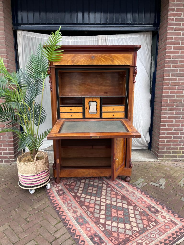 Antiek secretaire, Antiek en Kunst, Antiek | Meubels | Kasten, Ophalen of Verzenden
