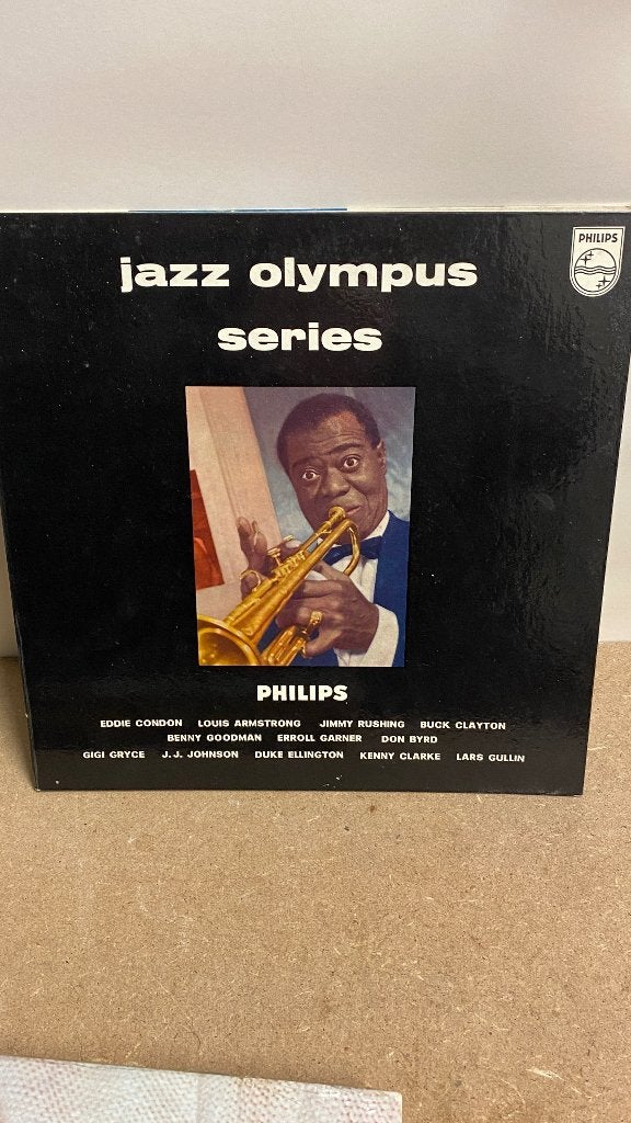 Jazz Olympus Series LP - Louis Armstrong e.a. (Philips), LP, Gebruikt, Overige genres, Ophalen of Verzenden