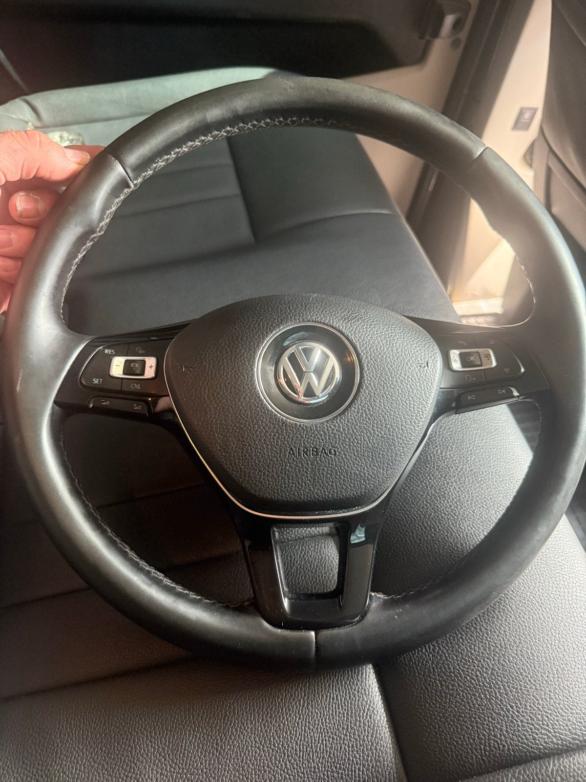 Volkswagen stuurwiel met airbag - Gebruikt, Ophalen, Gebruikt, Volkswagen