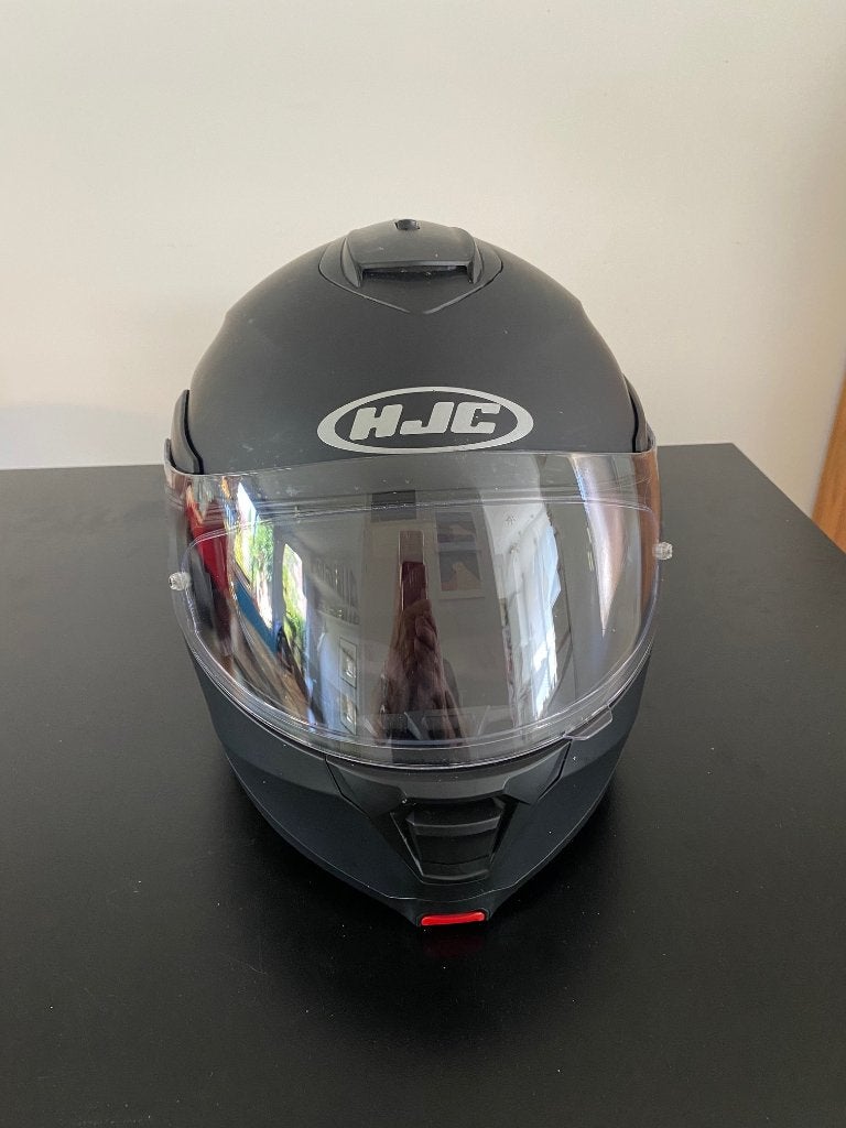 HJC IS-MAX II helm / zwart, Ophalen of Verzenden, Tweedehands, Systeemhelm, HJC