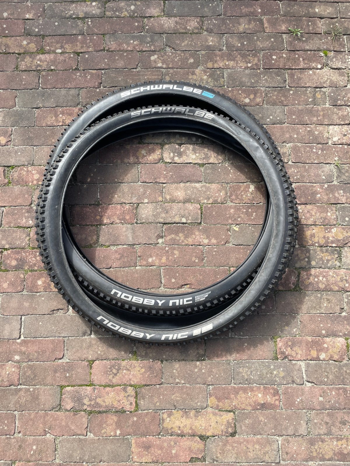 Schwalbe Nobby Nic 29x2.40 XC banden - 500km gebruikt, Gebruikt, Band, Ophalen of Verzenden, Mountainbike