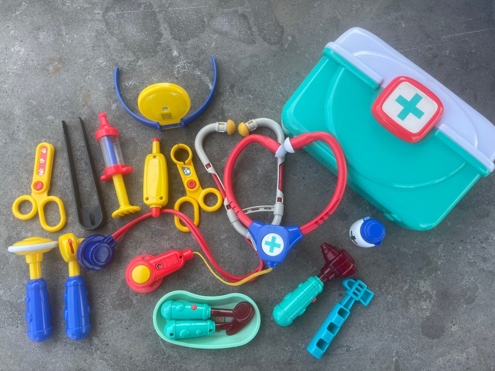 Doktersspeelset, Kinderen en Baby's, Speelgoed | Educatief en Creatief, Ophalen, Zo goed als nieuw