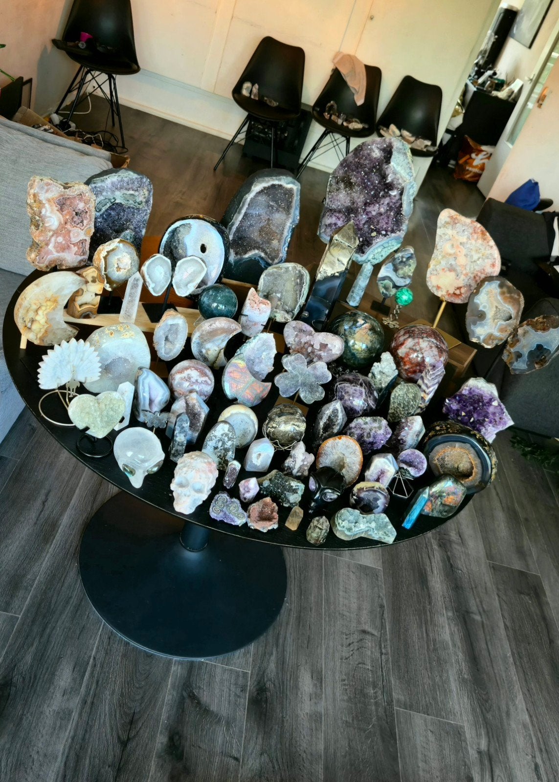 Grote verzameling edelstenen grote partij mineralen SALE, Ophalen of Verzenden, Mineraal