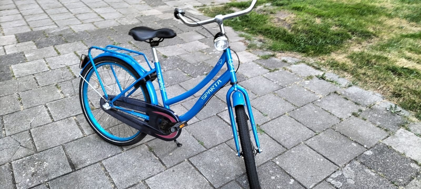 Sparta Granny Kinderfiets - Blauw, Ophalen, Sparta, Gebruikt, Terugtraprem