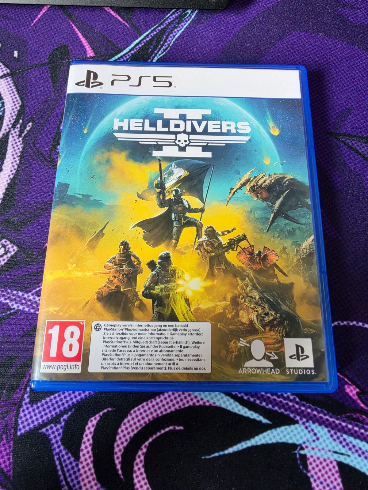 Helldivers 2 PS5 - Zo goed als nieuw, Online, Vanaf 18 jaar, Shooter, Ophalen of Verzenden
