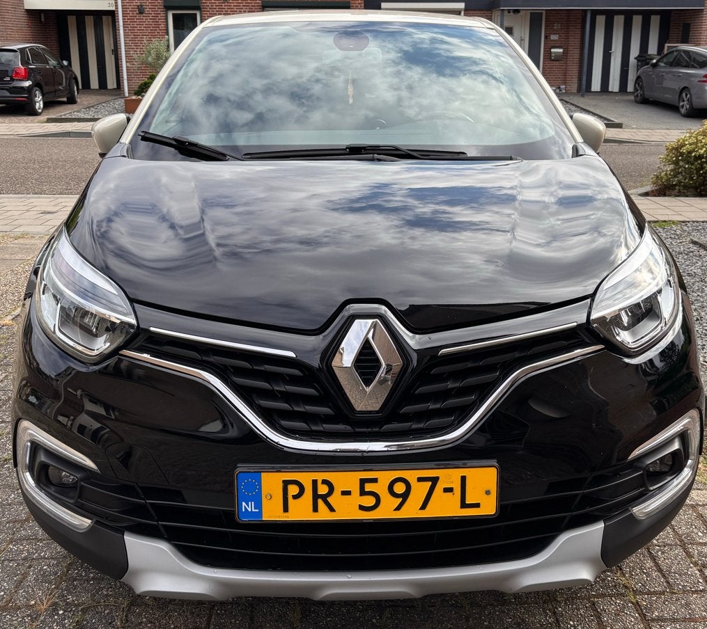 Renault Captur 0.9 TCE 90 2017 Zwart, Auto's, Voorwielaandrijving, 898 cc, 620 kg, Origineel Nederlands