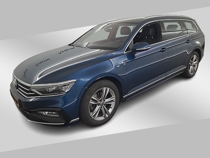 Volkswagen Passat Variant 2.0 TDI R-Line 150PK DSG LED | H-L, Auto's, Volkswagen, Gebruikt, Euro 6, 4 cilinders, Blauw