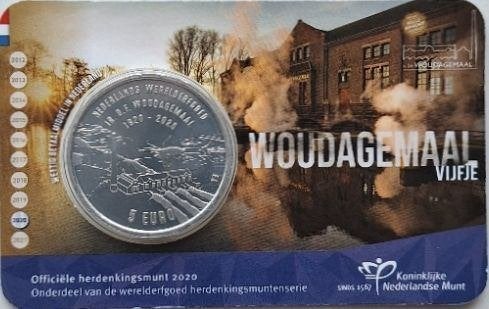 Coincard 2020 - Woudagemaal Vijfje - UNC, Verzenden, Overige landen, 5 euro, Setje