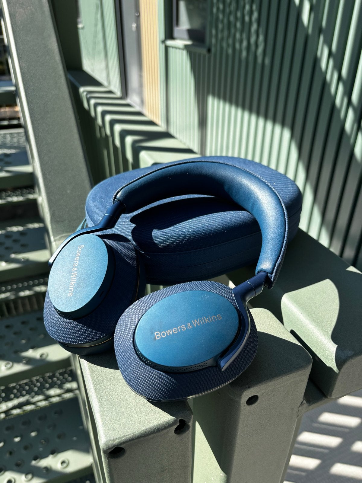 Bowers & Wilkins PX7 S2 - Blauw - Zo goed als nieuw, Audio, Tv en Foto, Bluetooth, Ophalen of Verzenden, Zo goed als nieuw, Over-ear