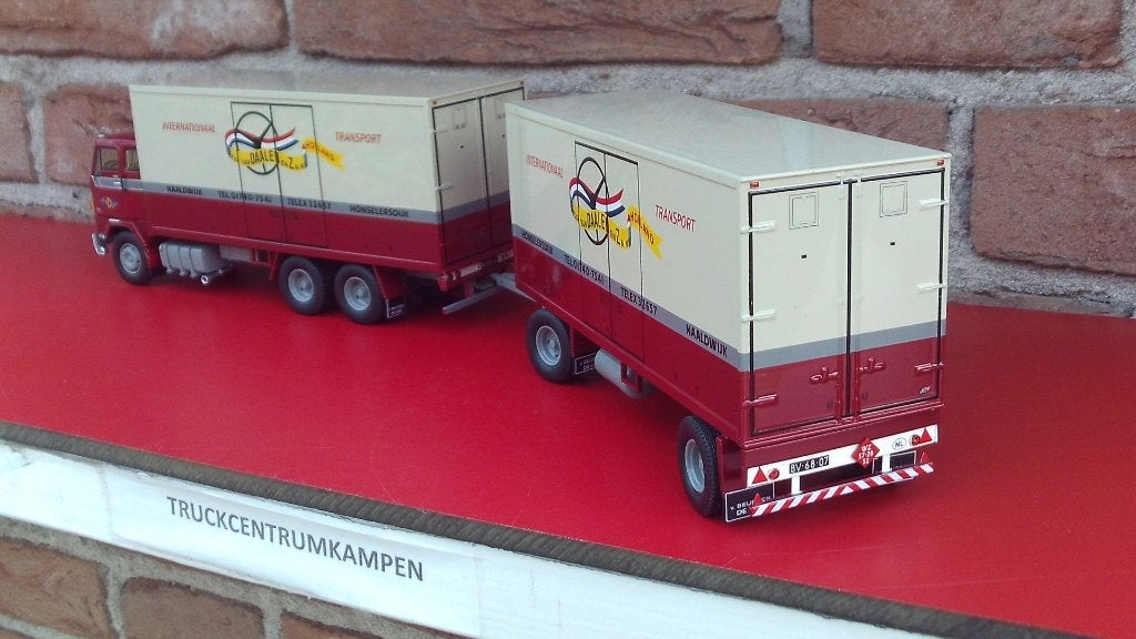 Tekno  Volvo  F89  van  van  Daalen., Hobby en Vrije tijd, Ophalen of Verzenden, Nieuw, Bus of Vrachtwagen, Tekno