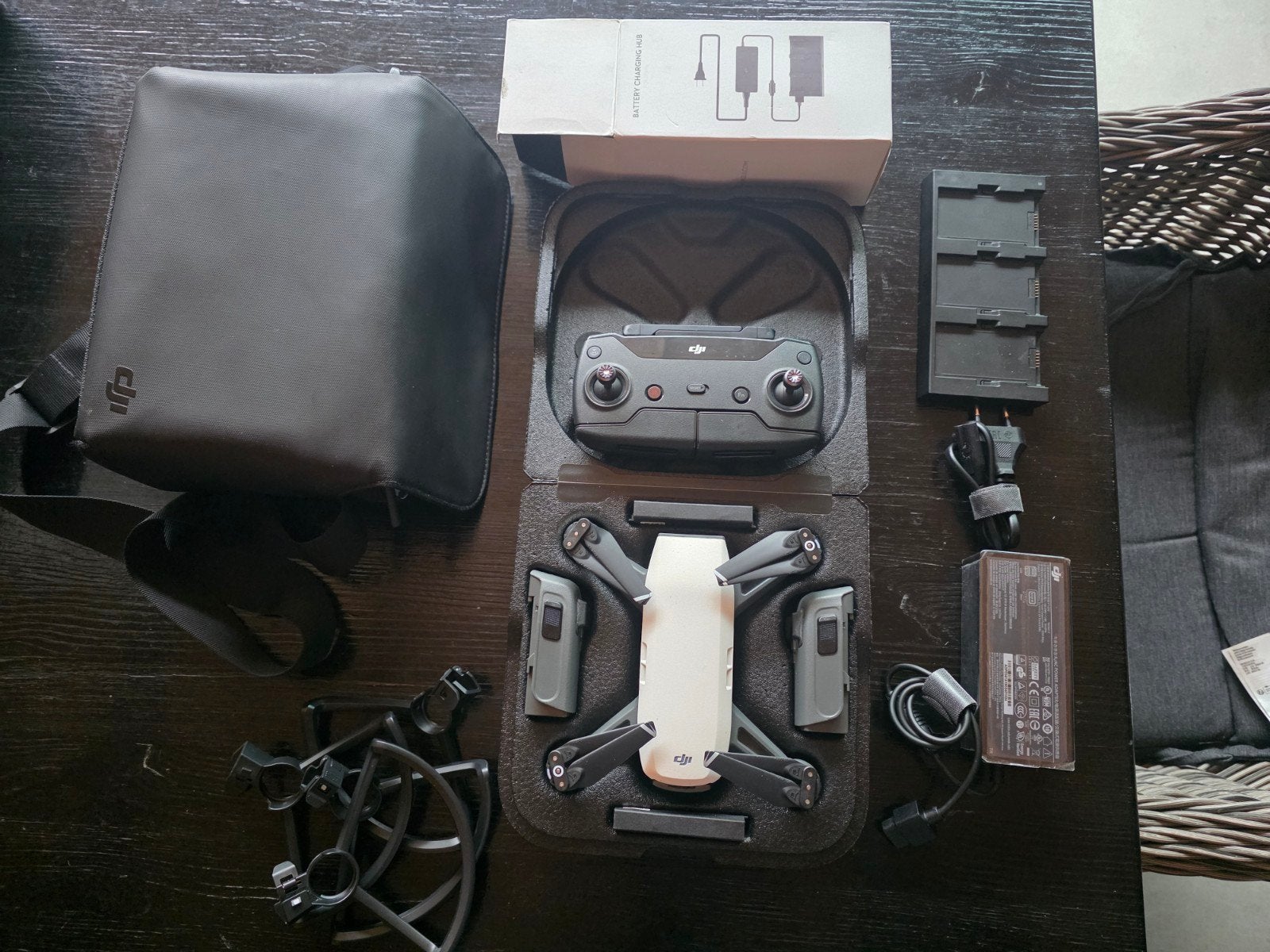 DJI Spark drone met accessories tasje, Ophalen of Verzenden, Gebruikt, Minder dan 250 gram