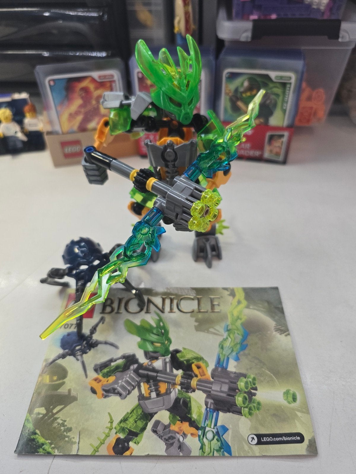 Lego Bionicle 70778 compleet met boekje - Zeldzaam!, Ophalen of Verzenden, Zo goed als nieuw